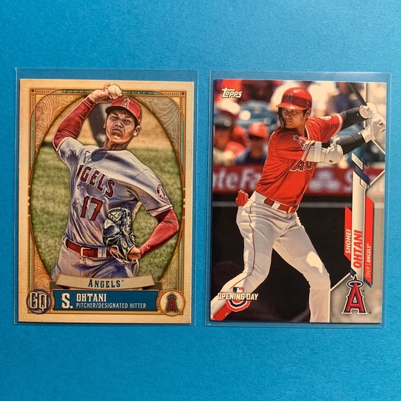 SHOHEI OHTANI - 2020 Topps Baseball Cards Lot - Los Angeles Dodgers - Picture 1 of 2
